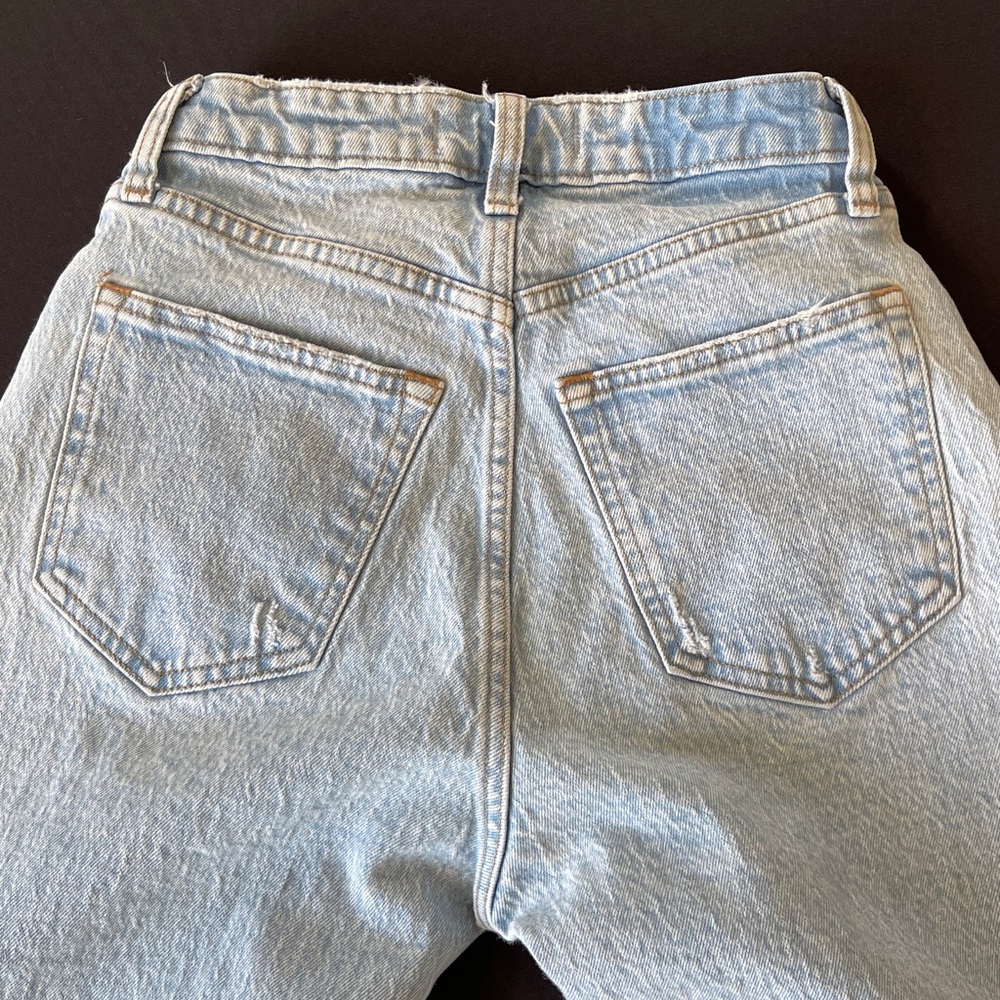 Abercrombie & Fitch 90s Relaxed High Rise Jeans Curve Love 24 - Picture 8 of 11